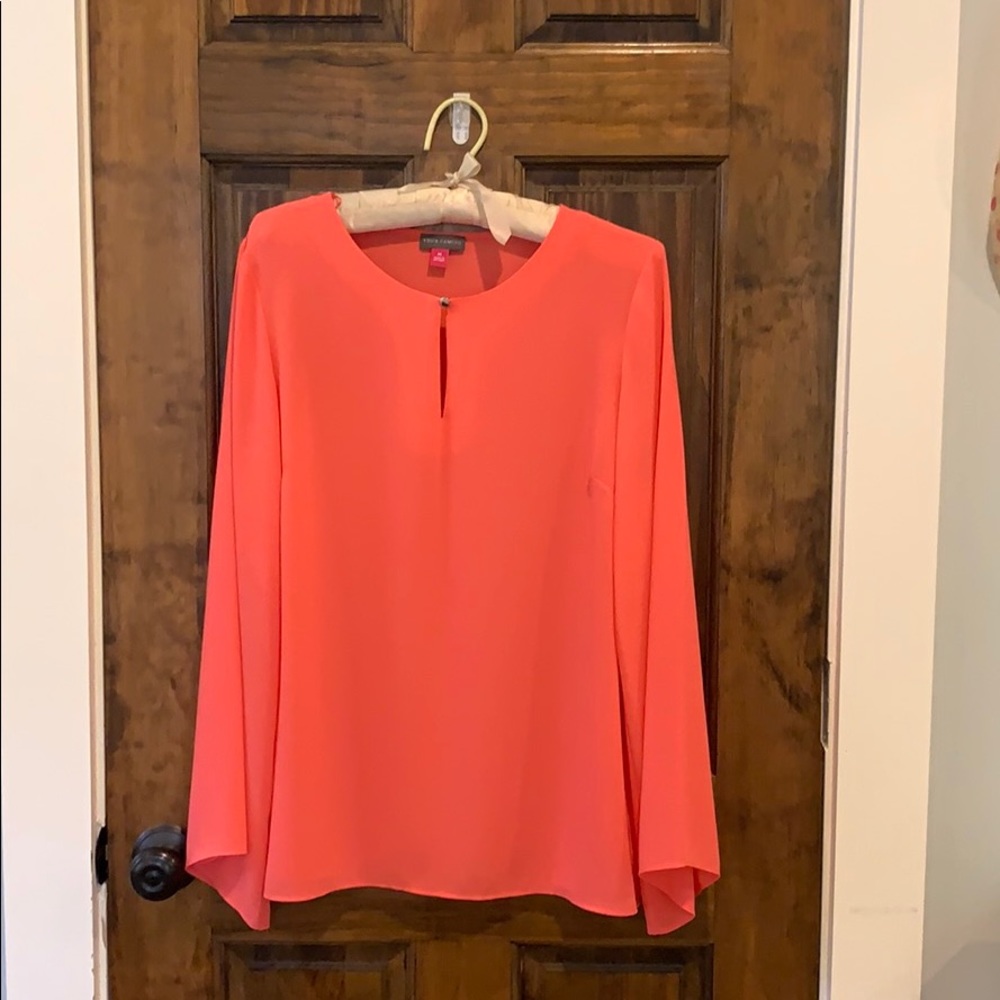 Vince Camuto silk blouse.